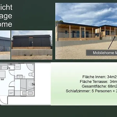 Chalet Mobilehome In With Wonderful Seaview Drage